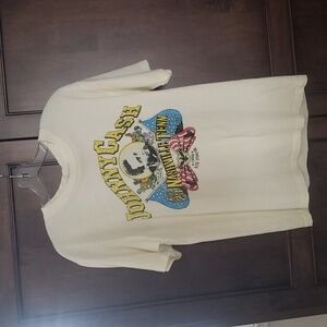 Day Dreamer Women's Johnny Cash Oversize graphic Tee